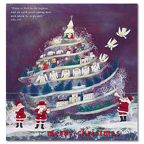 クリスマスカード「クリスマスソングメドレー」
